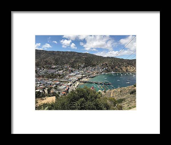 Avalon Framed Print featuring the photograph Avalon 1 by Lisa White