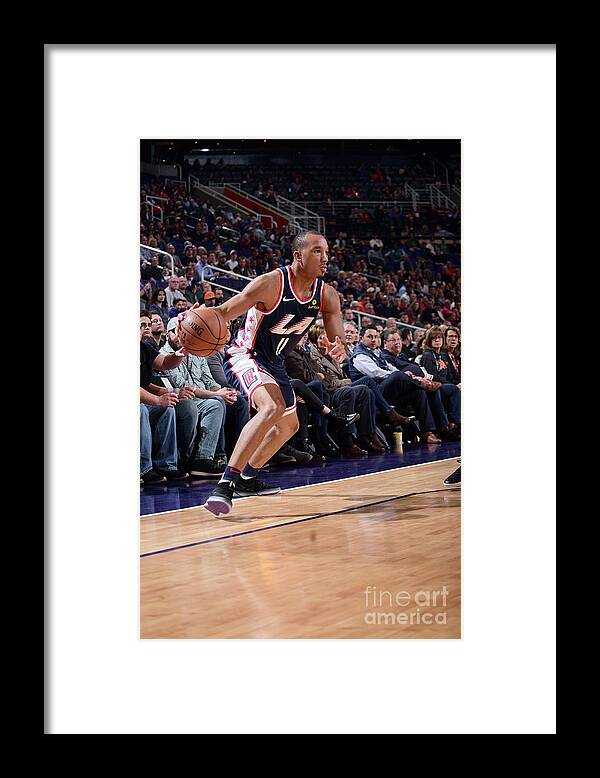 Avery Bradley Framed Print featuring the photograph Avery Bradley by Michael Gonzales