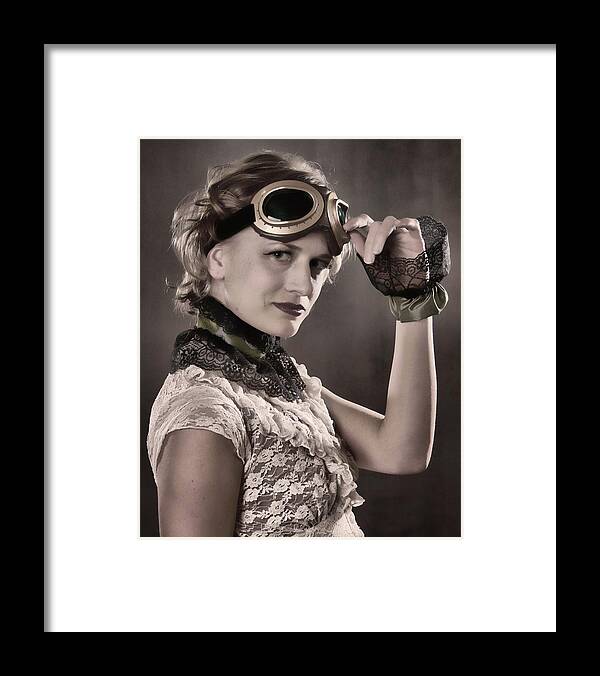 Aviator Framed Print featuring the photograph Aviator II by David April