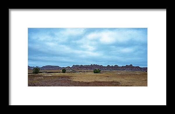  Framed Print featuring the photograph Badlands 4 by Wendy Carrington