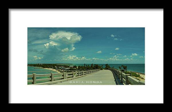 Florida Framed Print featuring the photograph Bahia Honda by Randall Allen
