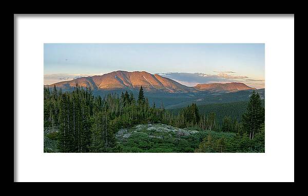 Breckenridge Framed Print featuring the photograph Bald Mountain and Boreas Mountain by Aaron Spong