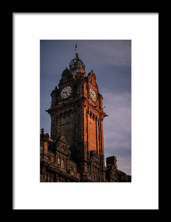 Edinburgh Framed Print featuring the photograph Balmoral by Pablo Lopez