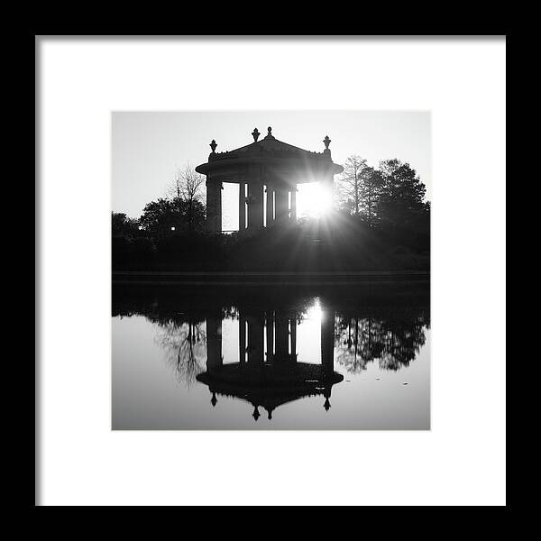 Bandstand Framed Print featuring the photograph Bandstand by Scott Rackers