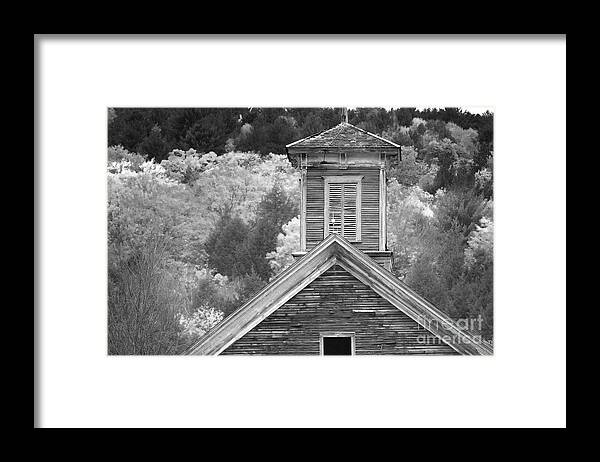 Farming Framed Print featuring the photograph Barn Montgomery Vermont by George Robinson