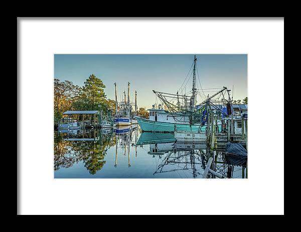Bayou Framed Print featuring the photograph Bayou Afternoon, 12/29/20 by Brad Boland
