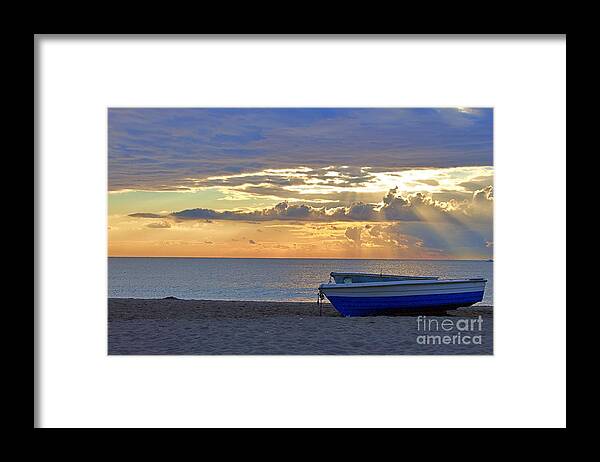 Andalusia Framed Print featuring the photograph Beach View by Yvonne M Smith