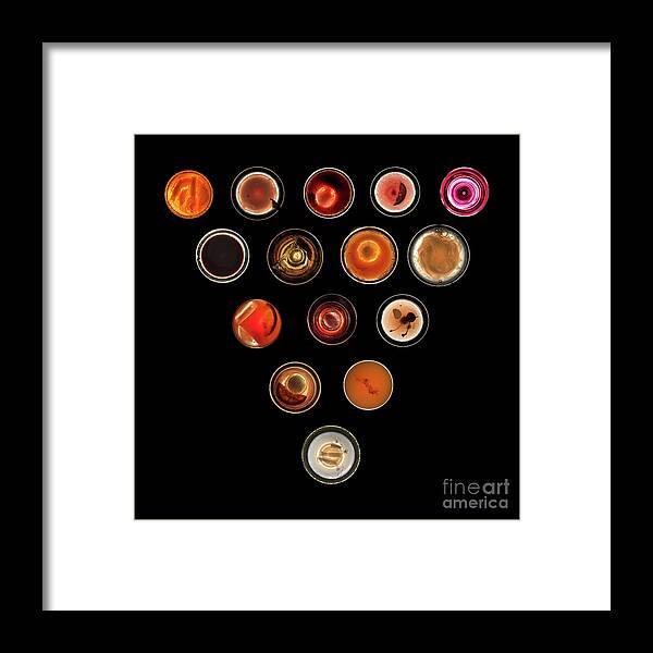 Cocktail Framed Print featuring the photograph Beautiful Craft Cocktails by Edward Fielding