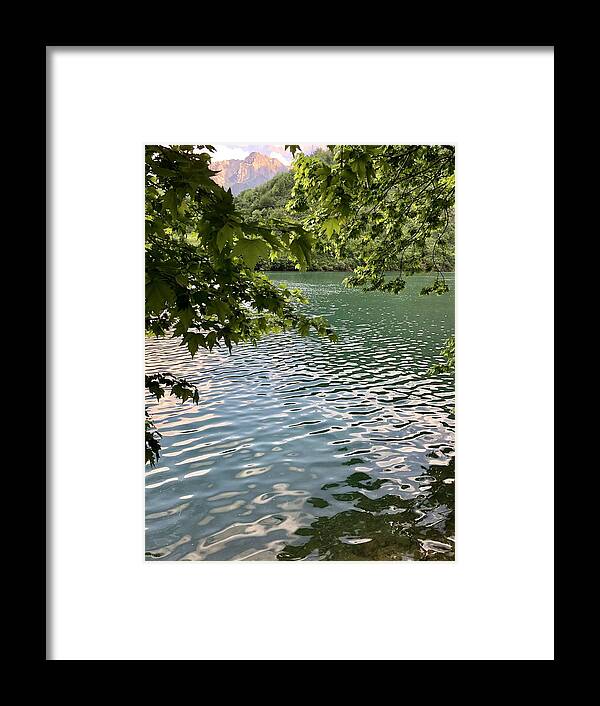 Scenics Framed Print featuring the photograph Beautiful river by Jasmin Merdan