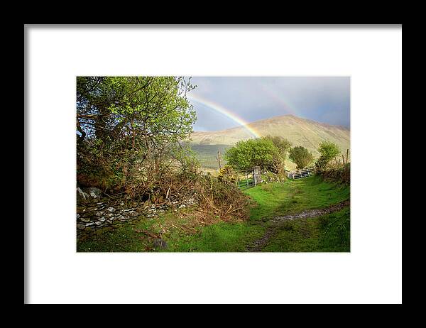 Rainbow Framed Print featuring the photograph Beenatoor Luck by Mark Callanan