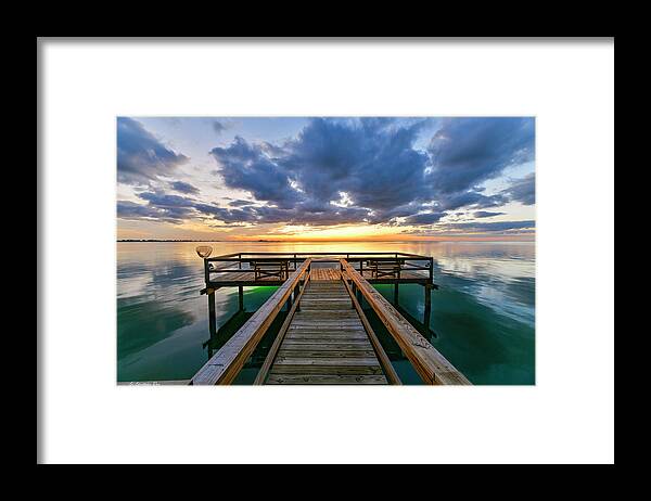Copano Framed Print featuring the photograph Before the Cold Front by Christopher Rice