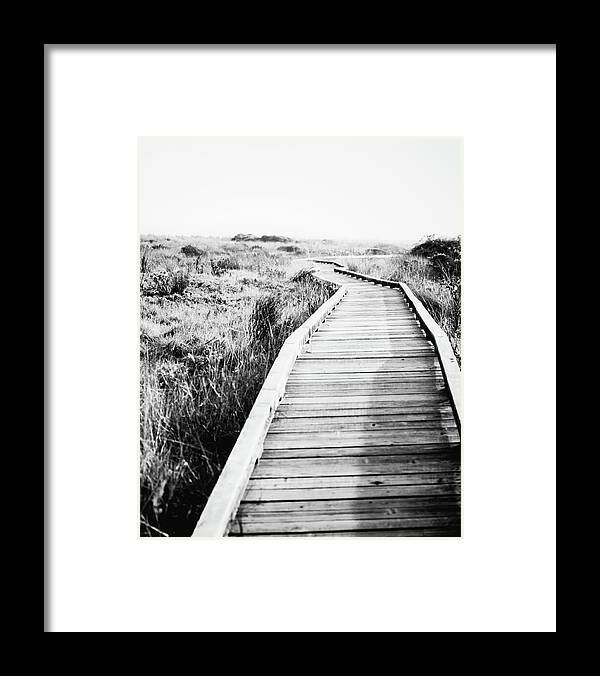 Black And White Photography Framed Print featuring the photograph Begin by Lupen Grainne