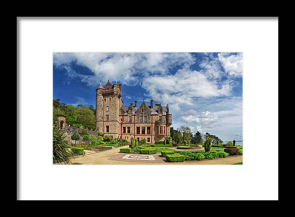 Ireland Framed Print featuring the photograph Belfast Castle Panorama by Martyn Boyd