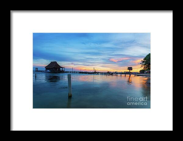 Belize Framed Print featuring the photograph Belizean nights by Yuri Santin