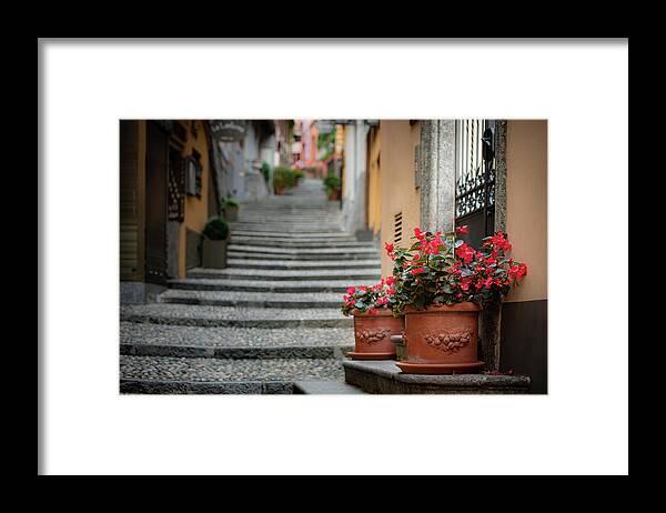 Bellagio Framed Print featuring the photograph Bella Bellagio by David Downs