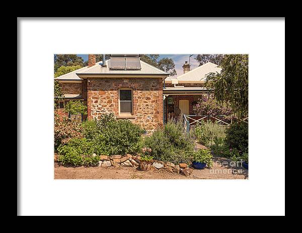 Building Framed Print featuring the photograph Bella Vista on Blackwood, Bridgetown, Western Australia by Elaine Teague
