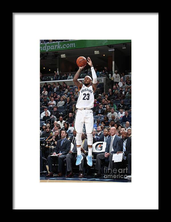 Nba Pro Basketball Framed Print featuring the photograph Ben Mclemore by Joe Murphy