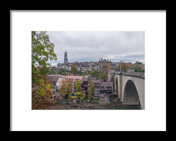 Bern Framed Print featuring the photograph Bern in Switzerland by Rob Hemphill