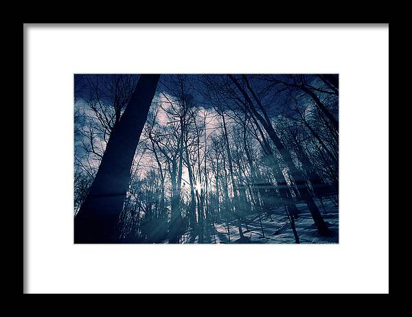 Light Framed Print featuring the photograph Between The Light And The Shadow by Carl Marceau