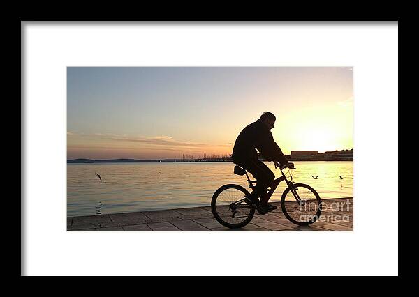 Bicycle Framed Print featuring the photograph Bicycle by Alexandra Vusir