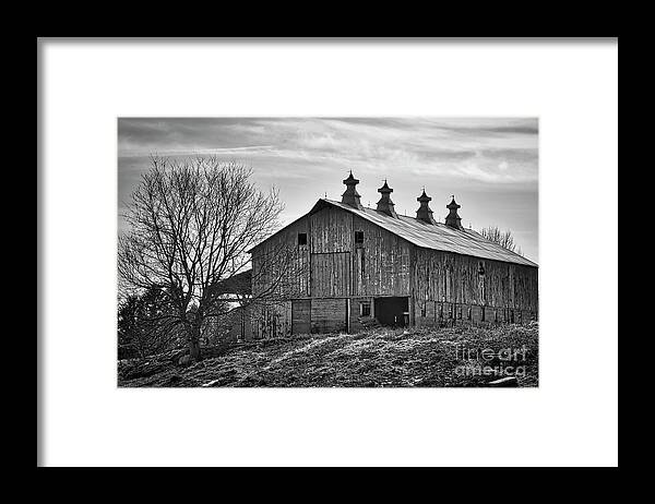 Barn Framed Print featuring the photograph Big Barn by Kirt Tisdale