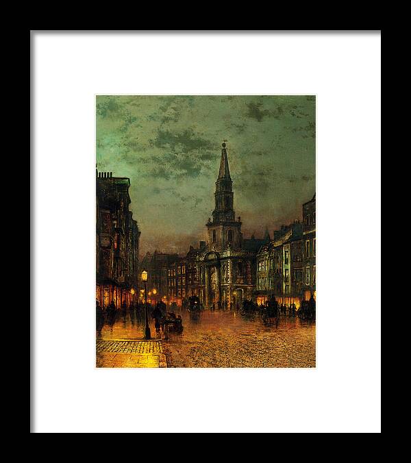 Grimshaw Framed Print featuring the painting Blackman Street London, 1885 by John Atkinson Grimshaw