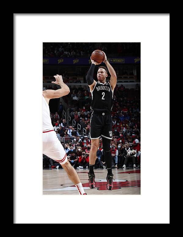Sports Ball Framed Print featuring the photograph Blake Griffin by Jeff Haynes