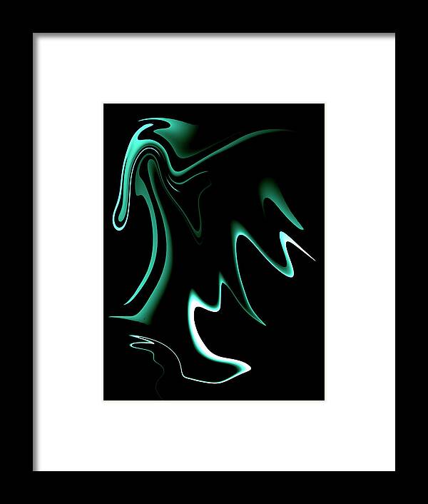  Framed Print featuring the digital art Blessings of Aman by Michelle Hoffmann