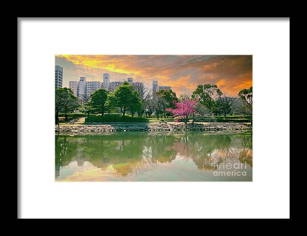 Japan Framed Print featuring the photograph Blissful Morning by Kiran Joshi