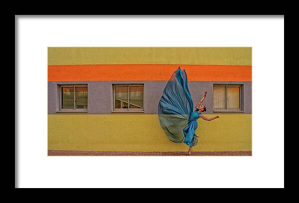 Dance Framed Print featuring the photograph Blown by Motion by Uri Baruch