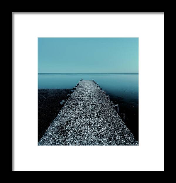 Canada Framed Print featuring the photograph Blue Horizon by Dee Potter