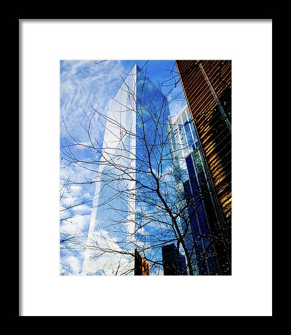 Leica M9 Framed Print featuring the photograph Blue... New York by Eugene Nikiforov