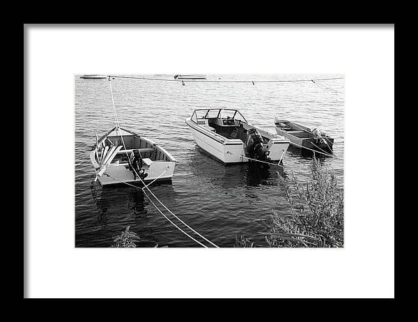 Boat Framed Print featuring the photograph Boats in Dutch Harbor by Jim Feldman