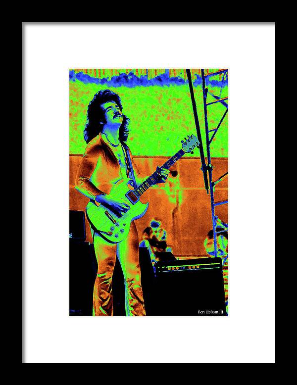 Blue Oyster Cult Framed Print featuring the photograph Boc Vra#17 by Benjamin Upham III