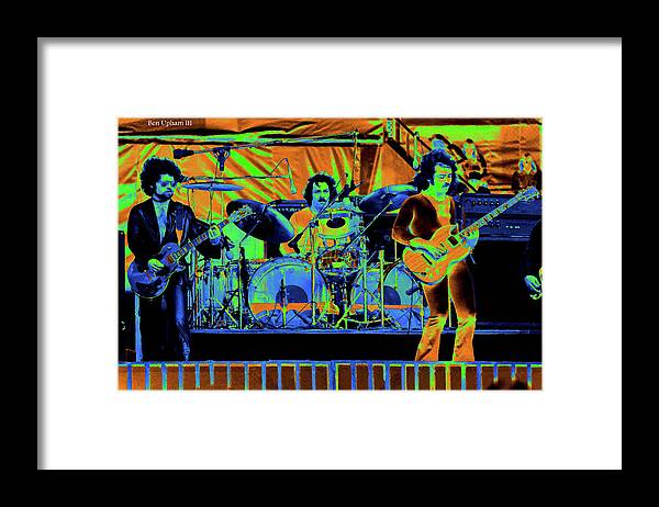 Blue Oyster Cult Framed Print featuring the photograph Boc Vra#7 by Benjamin Upham III