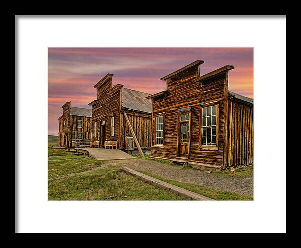 Bodie Framed Print featuring the photograph Bodie 2 by Thomas Hall
