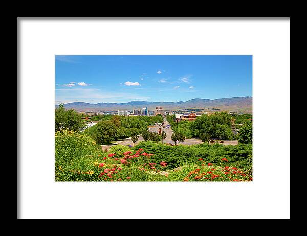 Boise Framed Print featuring the photograph Boise, Idaho by Dart Humeston