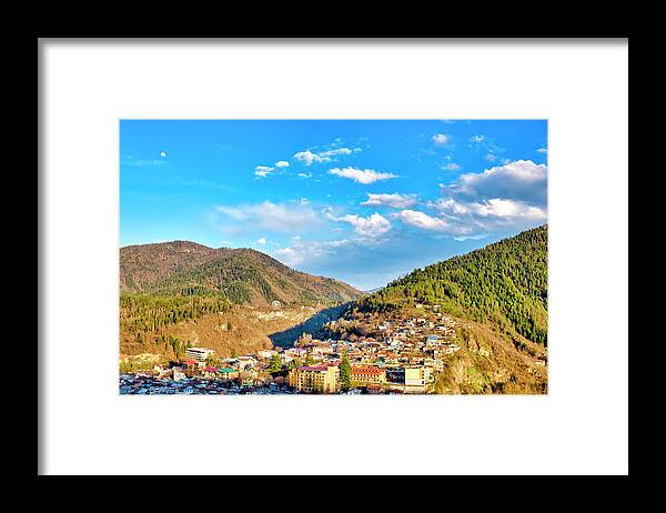 Borjomi Framed Print featuring the photograph Borjomi Gorge by Fabrizio Troiani