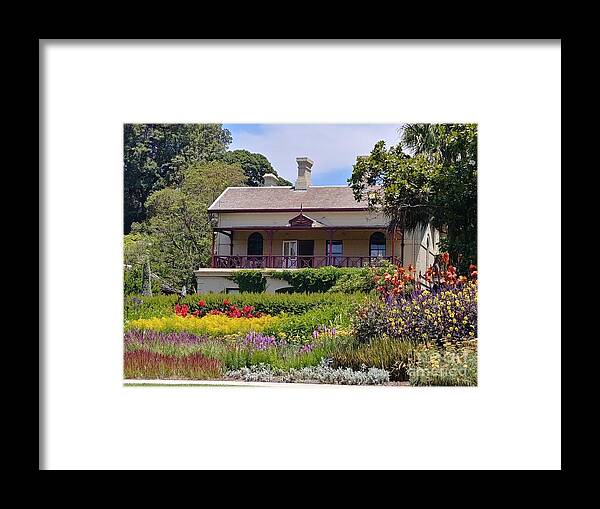 Cottage Framed Print featuring the photograph Botanical Garden by Dorota Nowak