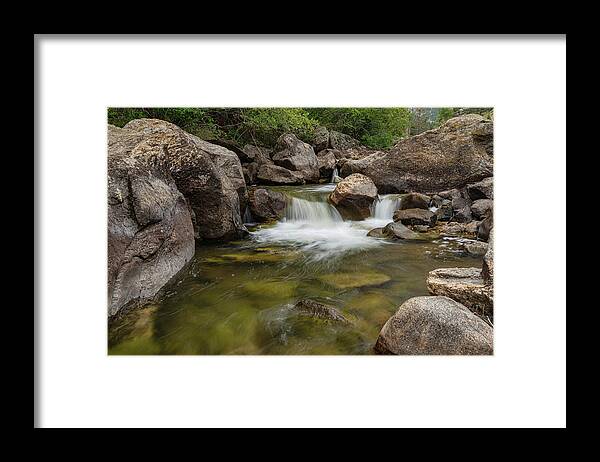 Boulder Canyon Framed Print featuring the photograph Boulder Canyon Paradise by James BO Insogna