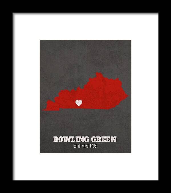 Bowling Green Kentucky City Map Founded 1798 University of Louisville Color  Palette Kids T-Shirt by Design Turnpike - Instaprints