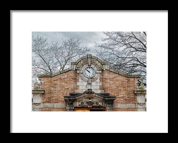 Bowling Green Framed Print featuring the photograph Bowling Green Subway Station by Cate Franklyn