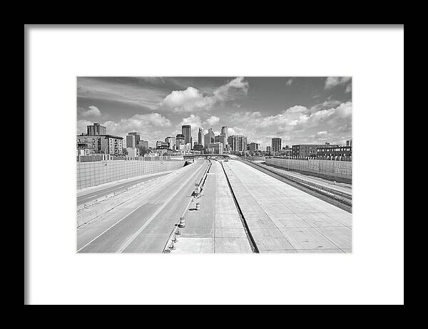 Minneapolis Framed Print featuring the photograph Brand New Minneapolis by Jim Hughes