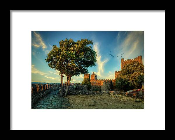 Portugal Framed Print featuring the photograph Brarganza Castle by Micah Offman