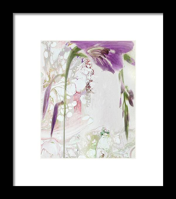 Floral Framed Print featuring the photograph Bring Me Flowers by Karen Lynch