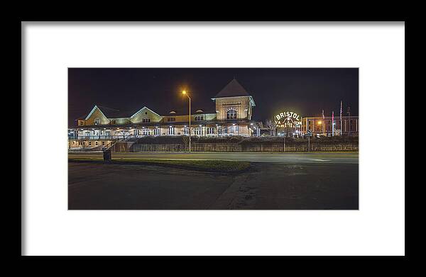 2020 Framed Print featuring the photograph Bristol's Union Station by Greg Booher