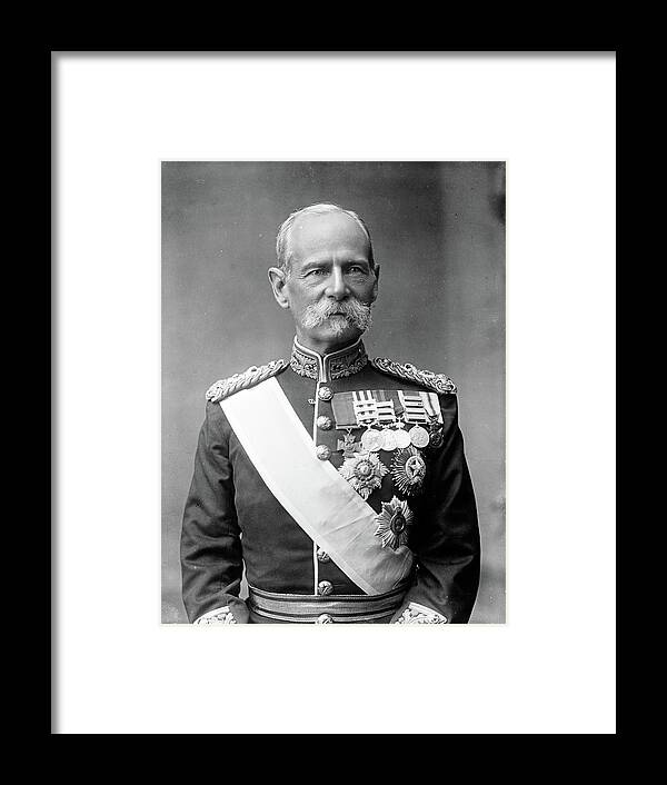 Andrew Framed Print featuring the painting British General Lord Roberts AKA Bobs 1914 A. H. Poole by MotionAge Designs