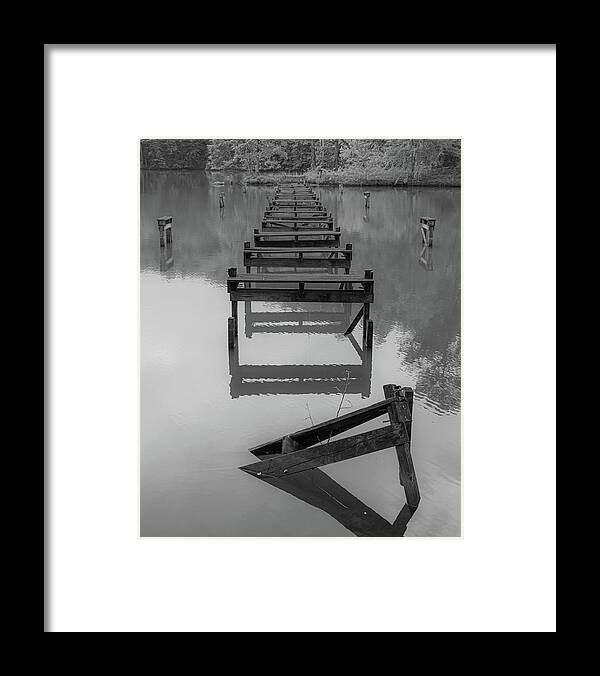 Landscape Framed Print featuring the photograph Broken down by Jamie Tyler