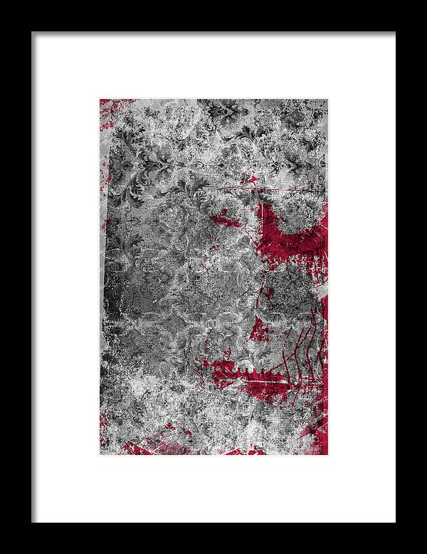 Attractive Framed Print featuring the digital art Broken by Xrista Stavrou