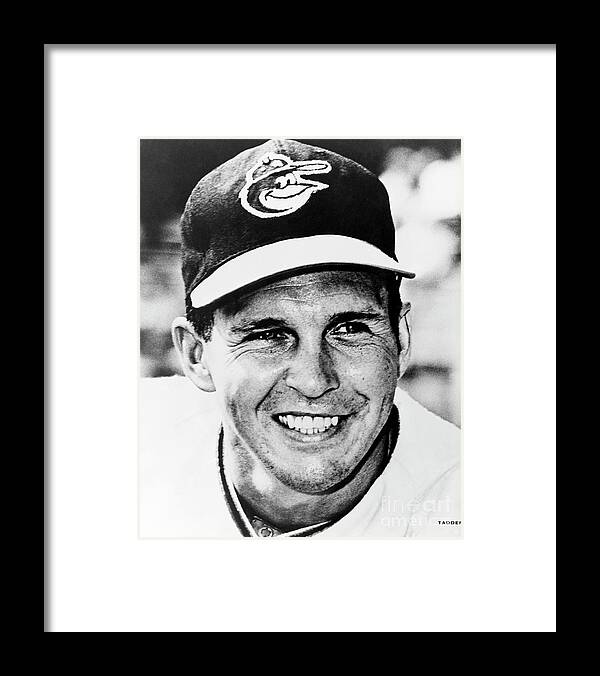 American League Baseball Framed Print featuring the photograph Brooks Robinson by National Baseball Hall Of Fame Library